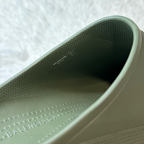 Balenciaga Crocs x Crocs Rubber Crocs Mule Size 10.5 - Picture 7 of 9